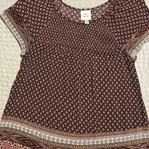 Knox Rose Top Size Medium excellent used condition Boho
